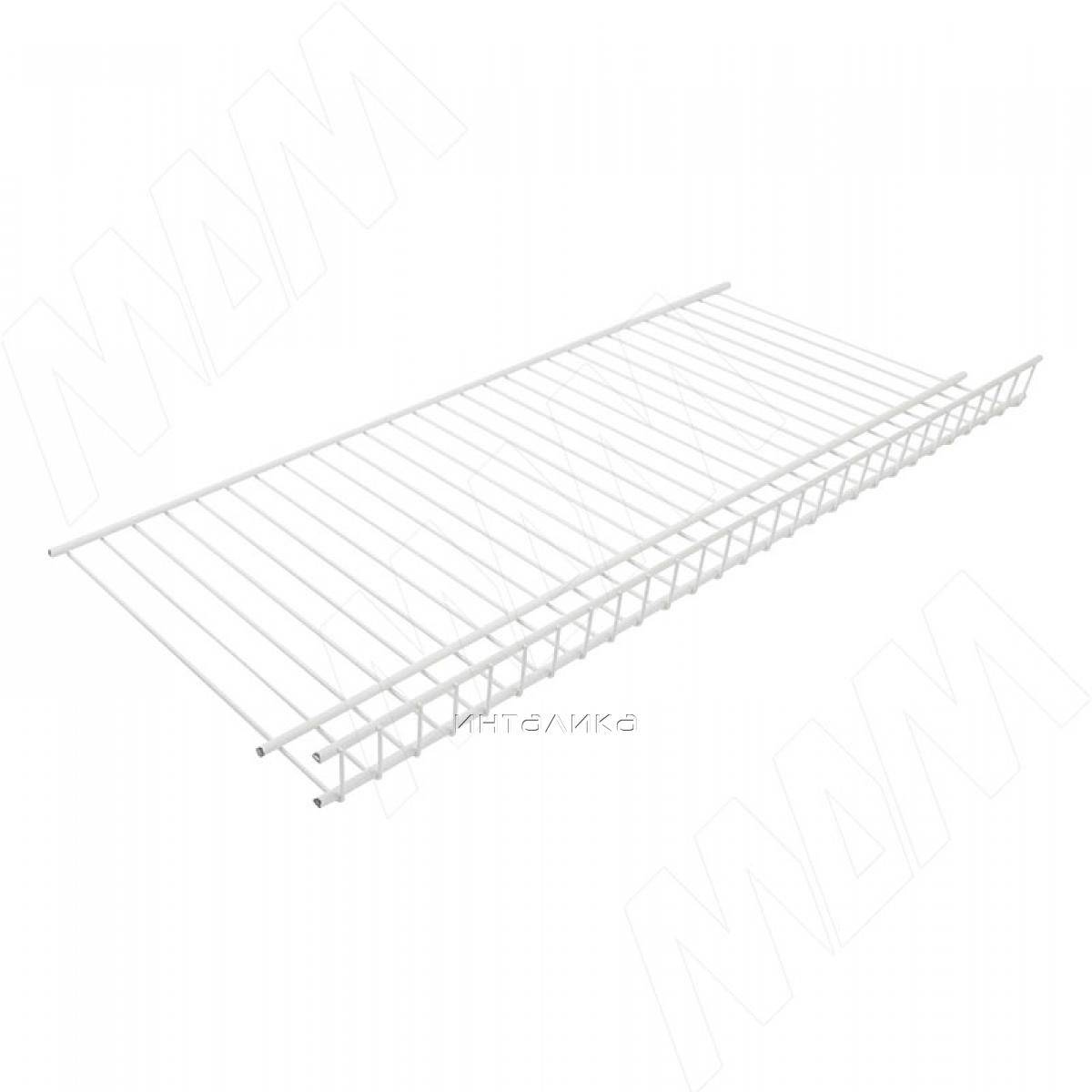 Полка сетчатая, 300*3000 мм, белый (ПС 300*3000 БЕЛ)