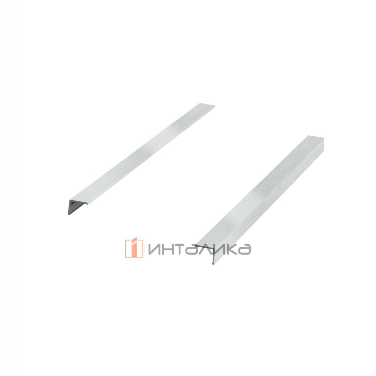 Дизайн-профиль для ящика HETTICH ИнноТех Атира / InnoTech Atira, NL611.5, нержавеющая сталь