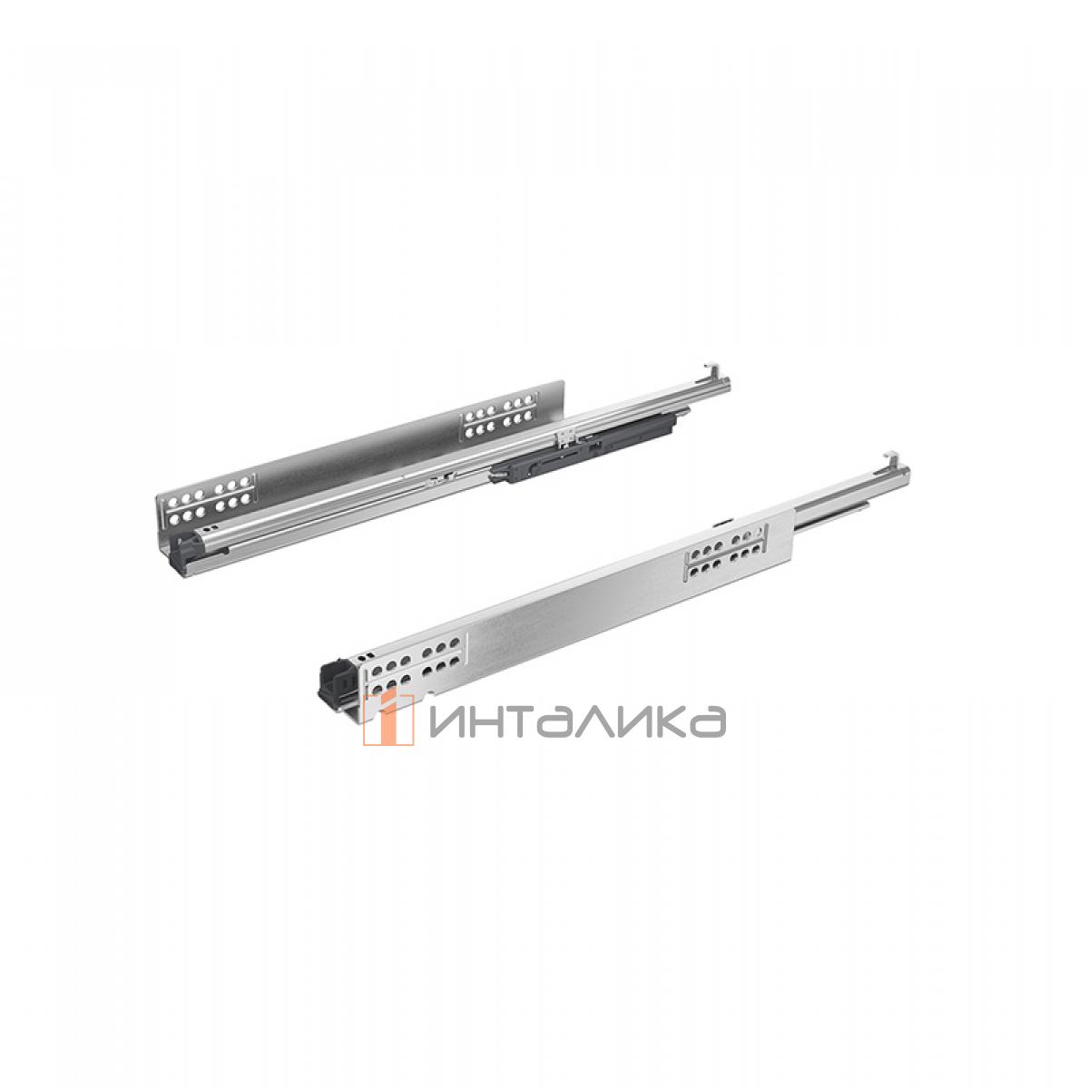 Комплект направляющих HETTICH Квадро V6 Ю / Quadro V6 YOU M для деревянных ящиков, полное выдвижение, бесшумное закрывание, ЕВ 21, NL600, G30, под фиксаторы