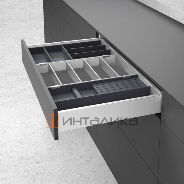 Организация HETTICH ОргаТрей /OrgaTray 630 для ящиков АванТех Ю / AvanTech You, NL500, 271х473х43, белый