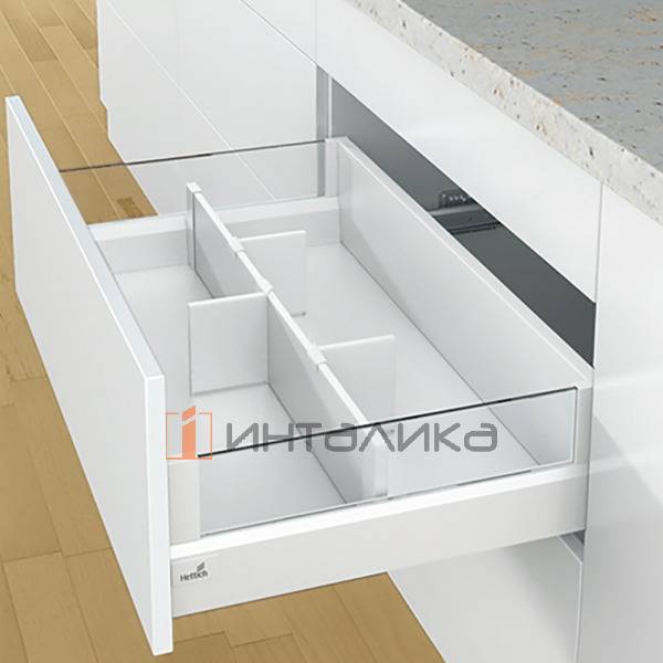 Адаптер HETTICH ОргаСтор / OrgaStore 810 | 830, для АванТех Ю / AvanTech You и АркиТех / ArciTech, белый