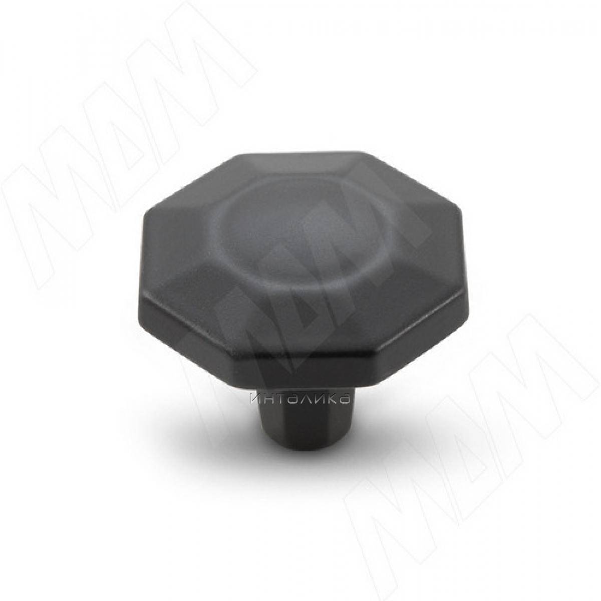 Ручка-кнопка черный матовый (WPO.762.000.00N4)