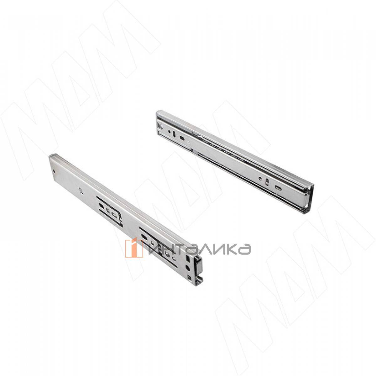 VEKTOR BS35 SOFT направляющие 450 мм, шариковые, h35 мм, полн.выдвижения, плав. закрывания (1035-450SC)