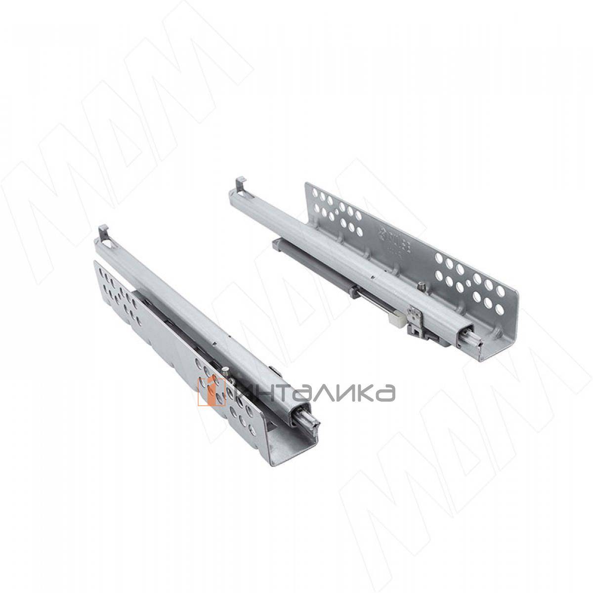 VEKTOR GS направляющие 300 мм, ниж. крепления, неполн. выдвижения, плав. закрывания (GS300ZN)