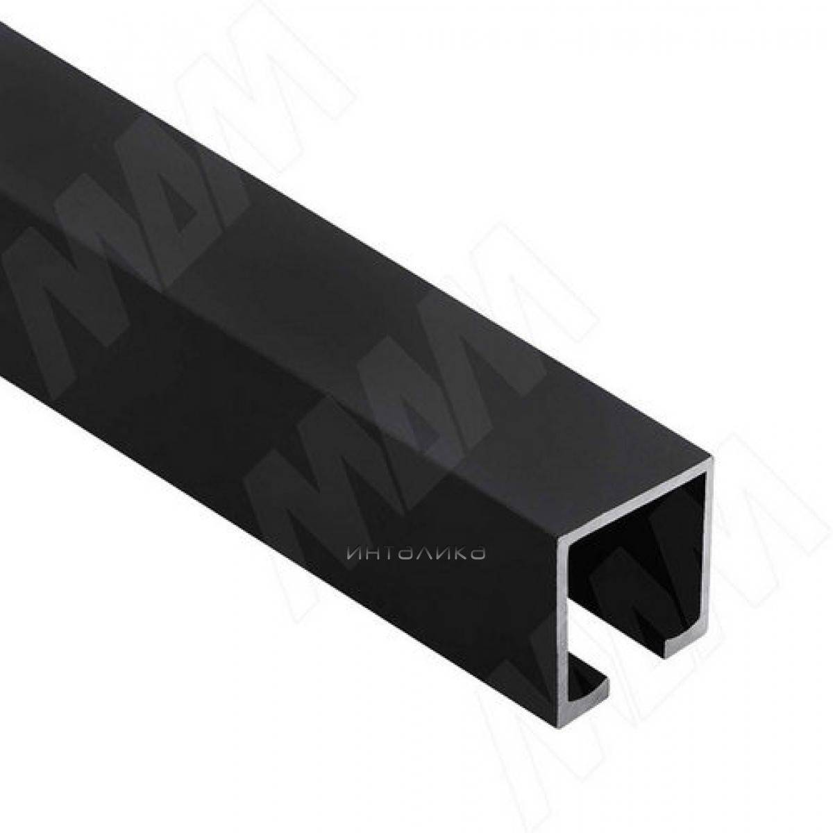 STANDART Направляющая верхняя, черный, L-6000 (K-075 PRBL)