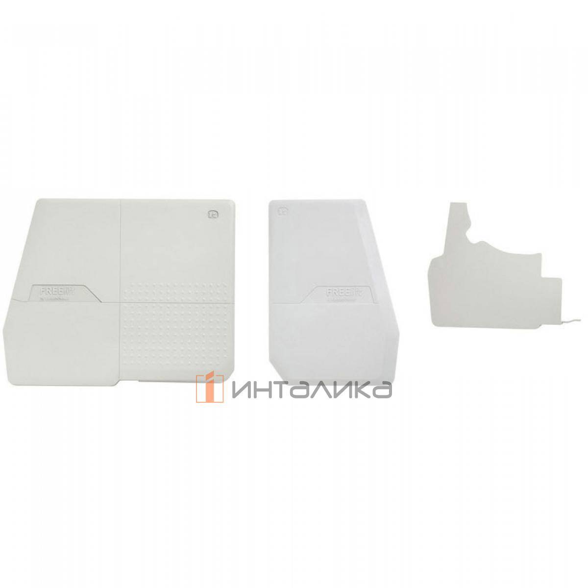 Комплект заглушек КЕССЕБЁМЕР / KESSEBOHMER еТач / eTouch для ФриФлэп / FreeFlap, левая / правая, серый