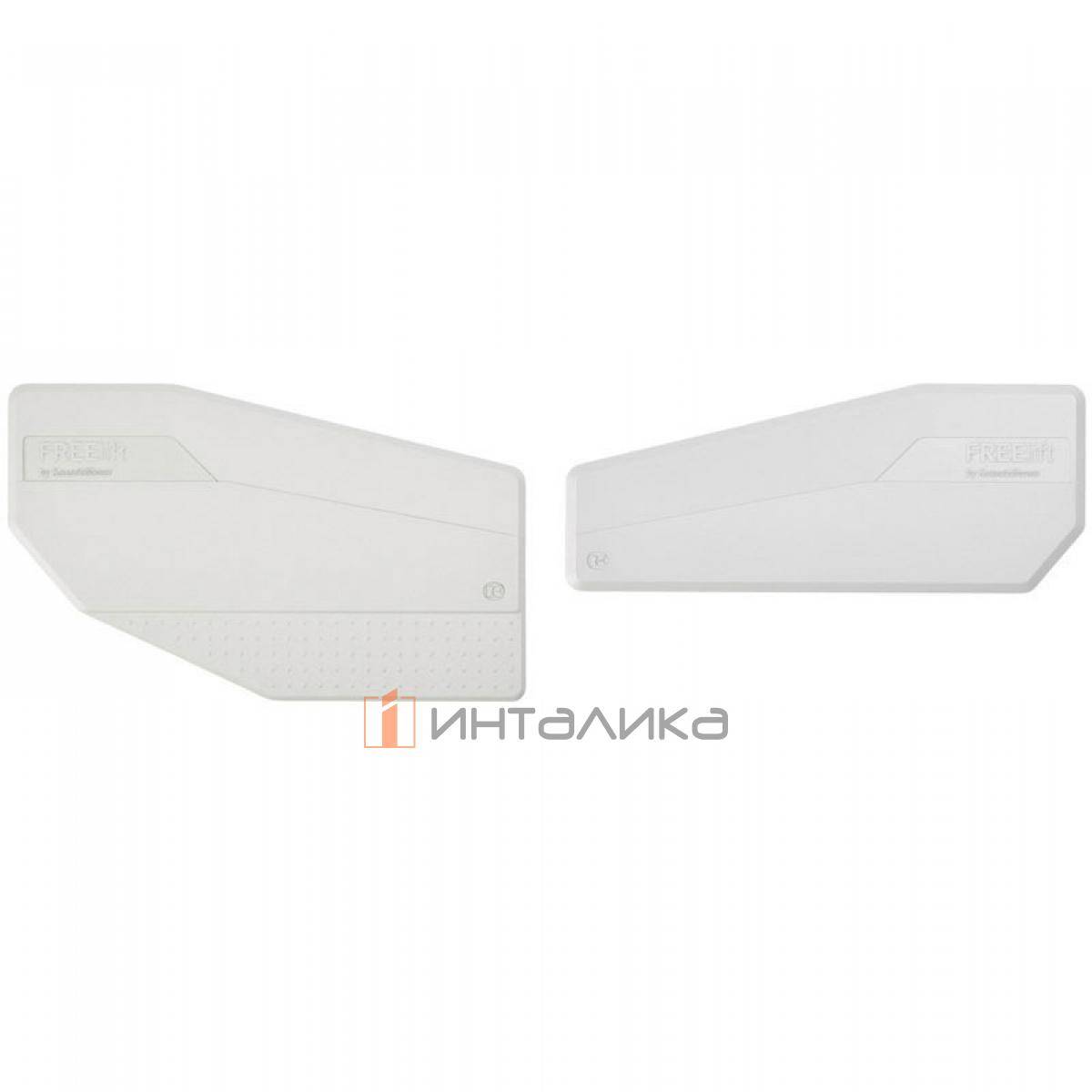 Комплект заглушек КЕССЕБЁМЕР / KESSEBOHMER еТач / eTouch для ФриСвинг / FreeSwing, левая / правая, белый