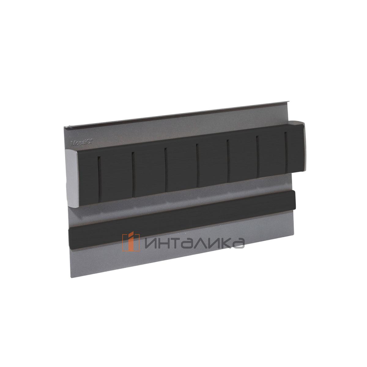 Держатель для ножей КЕССЕБЁМЕР / KESSEBOHMER Линеро Мозаик, 350х45х200, антрацит