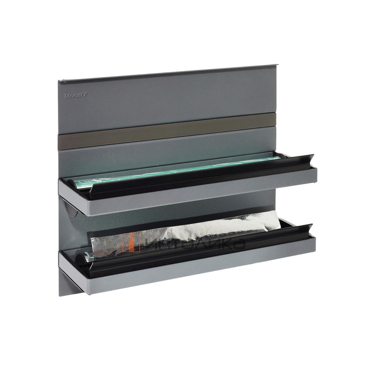 Держатель для фольги КЕССЕБЁМЕР / KESSEBOHMER Линеро Мозаик,  антрацит