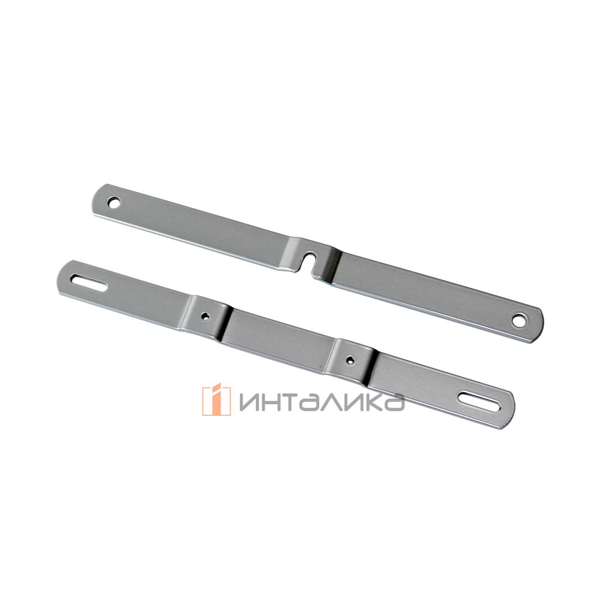 Комплект креплений к рамочному фасаду КЕССЕБЁМЕР / KESSEBOHMER Диспенса Джуниор 300, титан