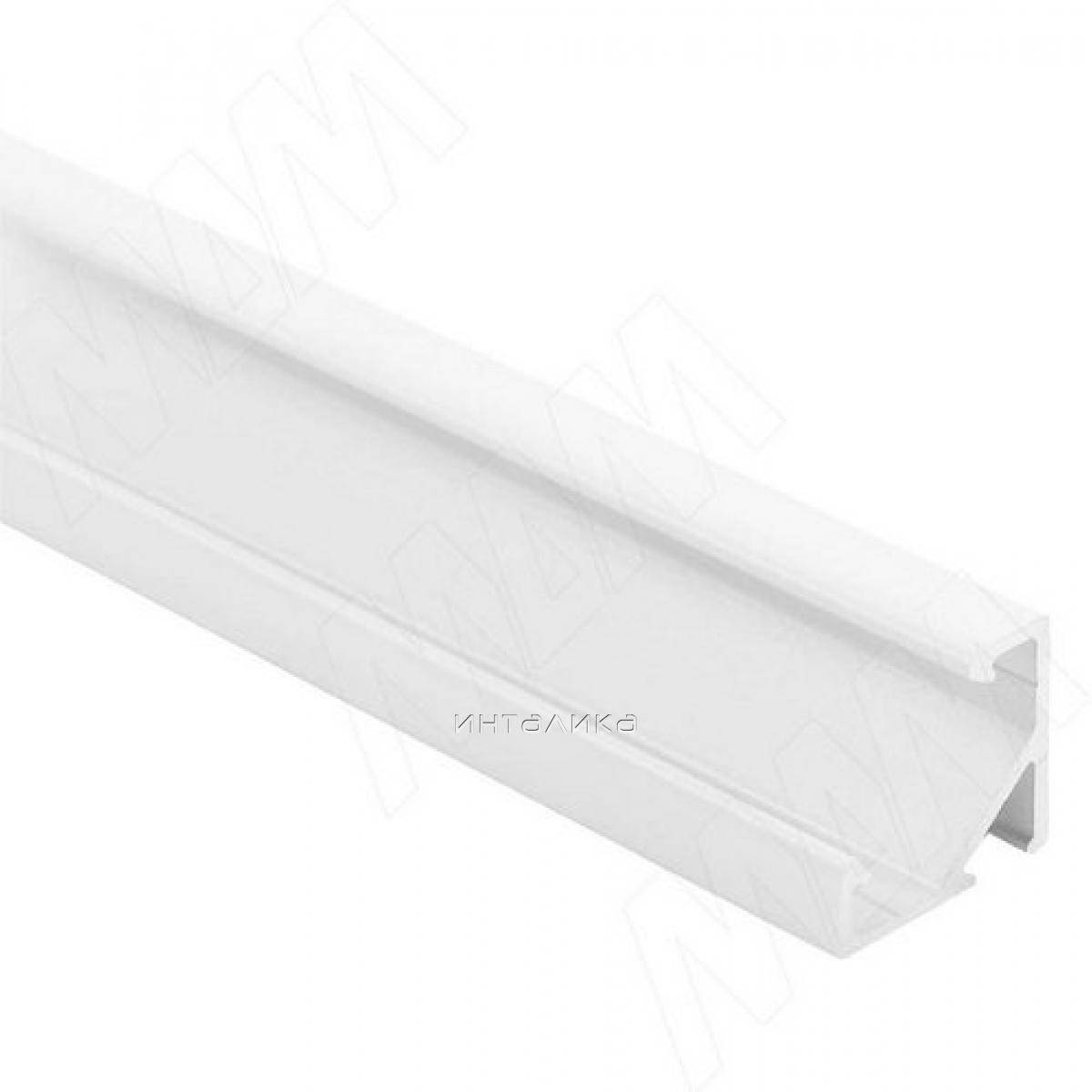 Профиль СМ1, угловой, белый матовый, 16х16мм, L-2000 (LSP-CM1-ALU-2-WHM)