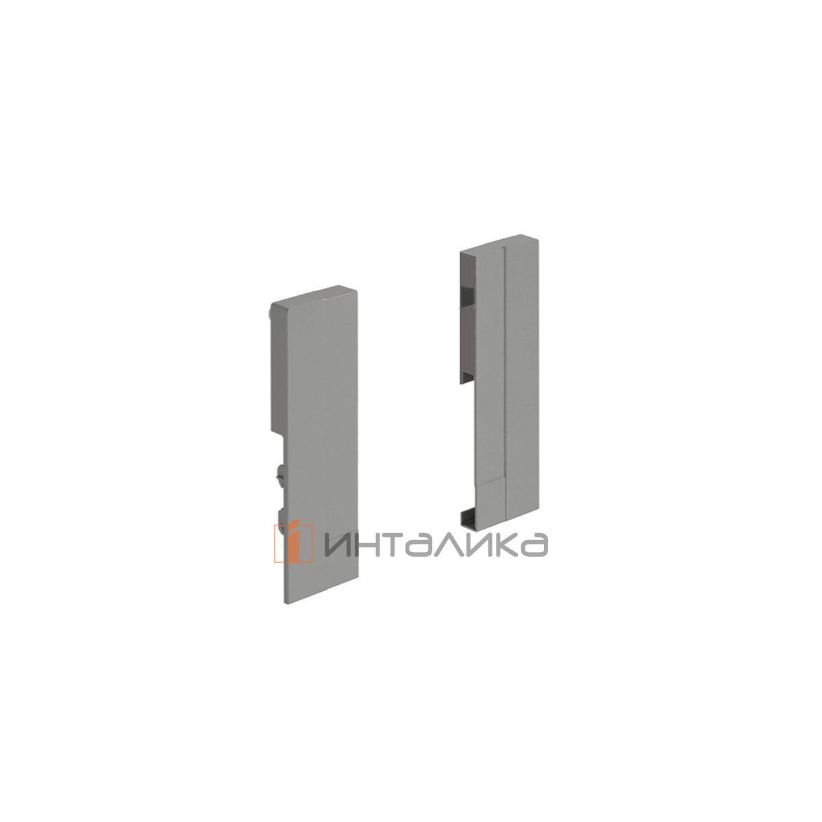 Соединители передней панели внутреннего ящика HETTICH 100 ИнноТех Атира / InnoTech Atira, H144, серебристый