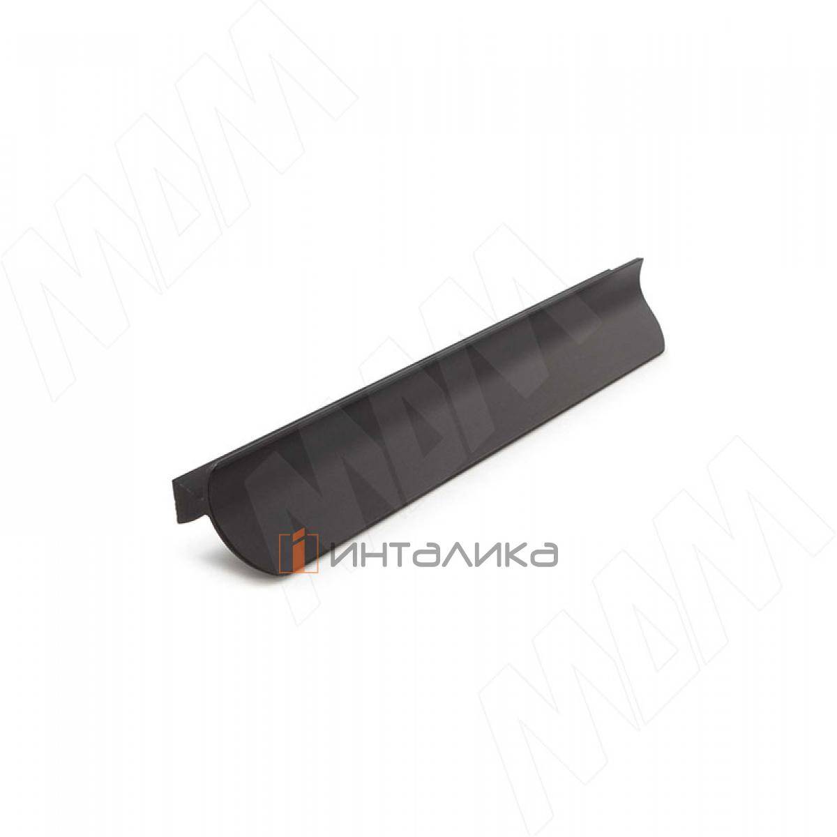 Профиль-ручка L=180мм черный матовый (3252.180.7W)