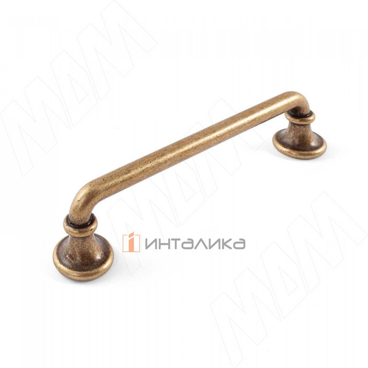 Ручка-скоба 128мм бронза состаренная (WMN.839.128.00D1)