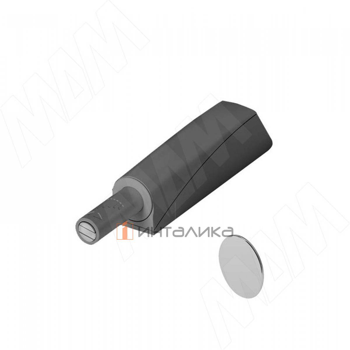 Комплект K-PUSH TECH 20 мм накладной с магнитом, антрацит, с крепежом и ответными планками (C010002666)