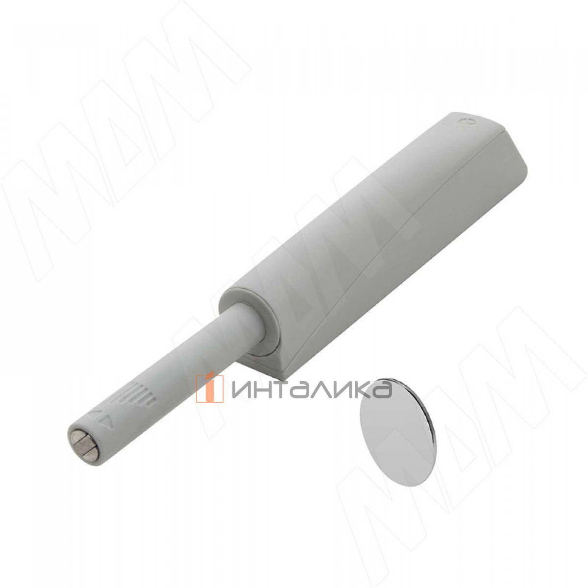 Комплект K-PUSH TECH 37 мм накладной с магнитом, серый, с крепежом и ответными планками (C010002662)