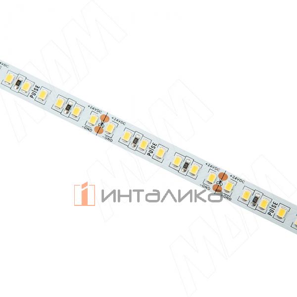 Люкс / Lux лента светодиодная 2835/140, 24V, 5 м, сверхъяркая, CRI 90, теплый белый 3000К, IP20, 20W/1м