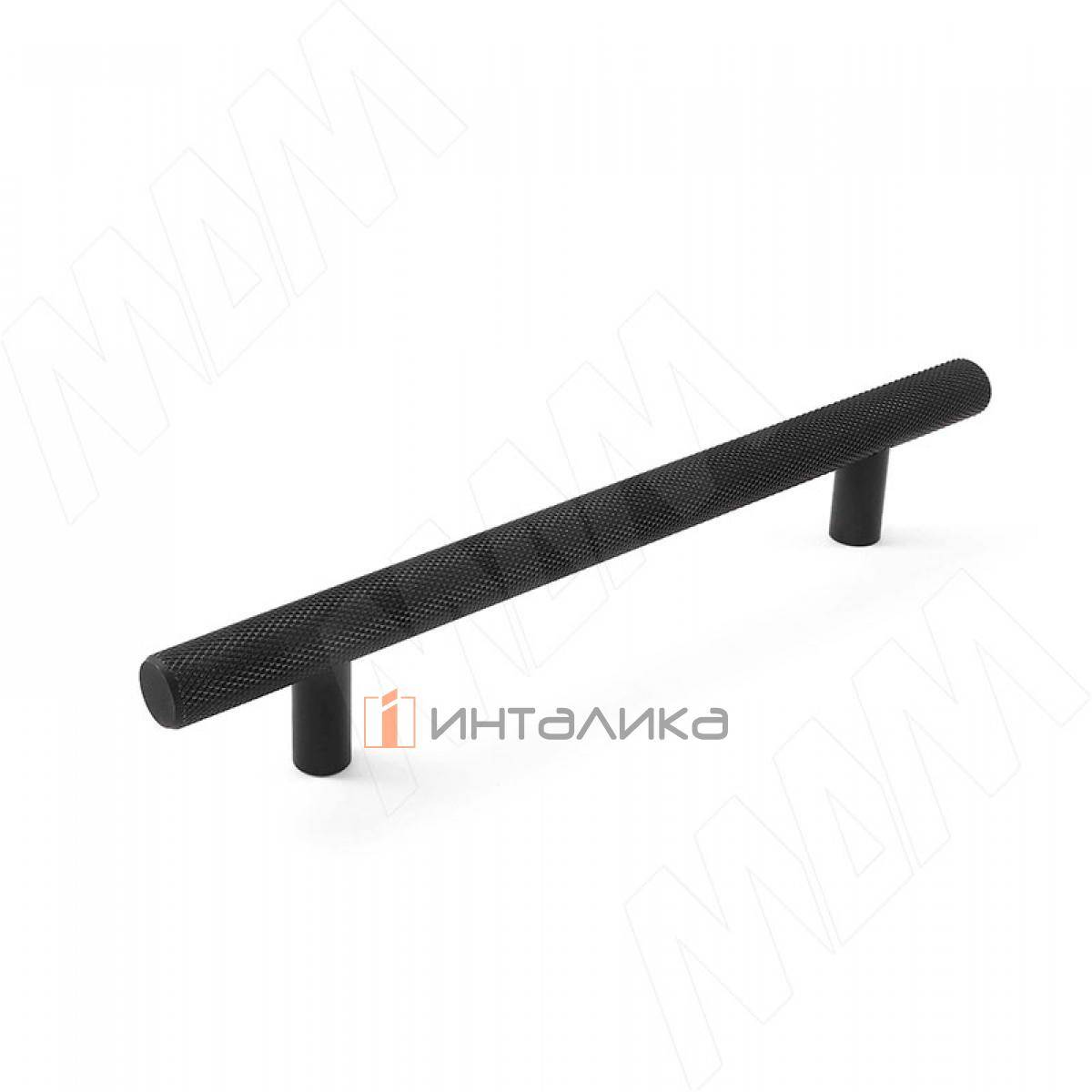 Ручка-рейлинг 128мм черный матовый (RH.03.128.BLA)