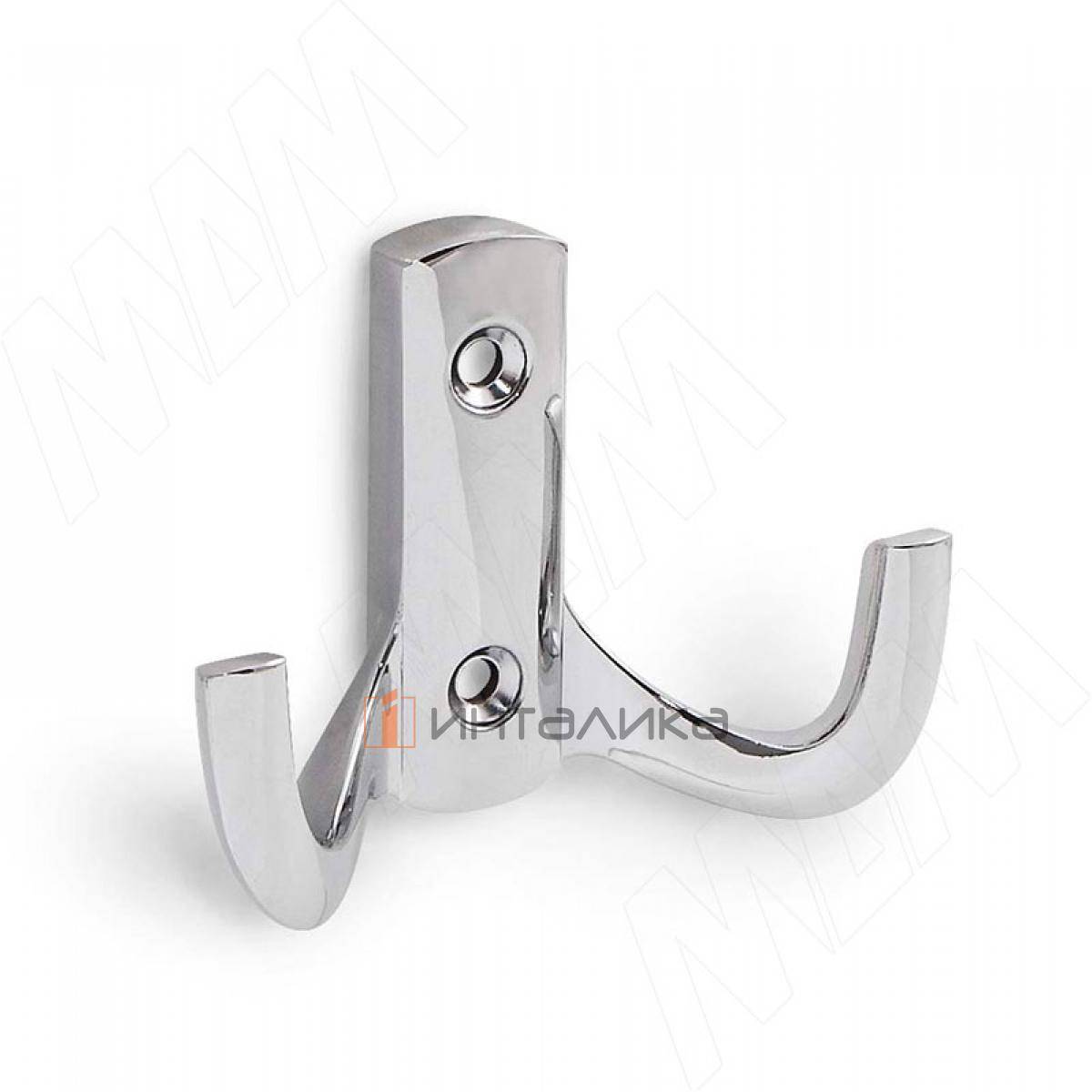 Крючок двухрожковый хром (HK.18.PC)