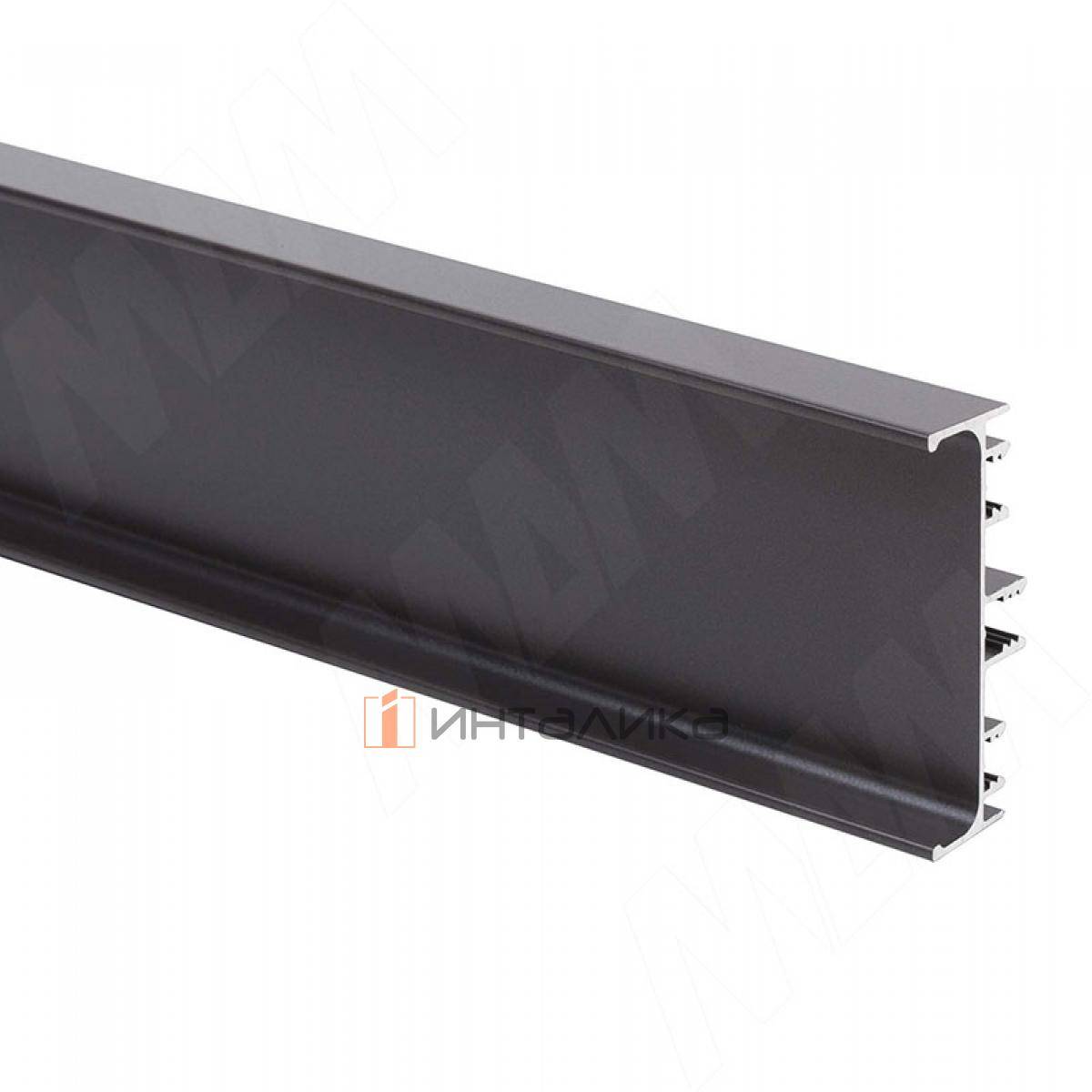 GOLATIME Универсальная профиль-ручка для среднего ящика, графит, L-4200 (GL2.549A.4200.9712 RU)