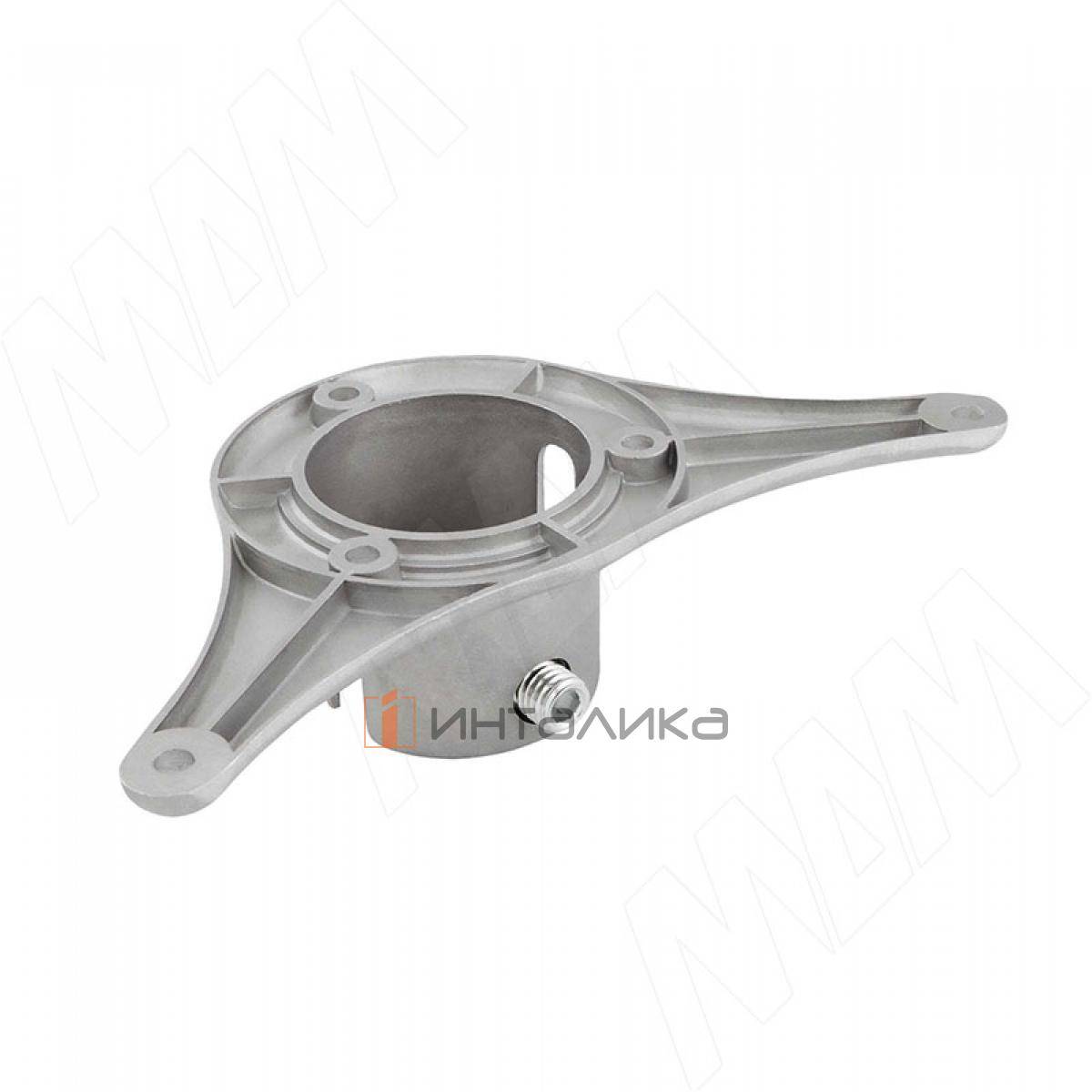 Крепление для опоры стола D60 мм, цвет серебро (TLM103GR)