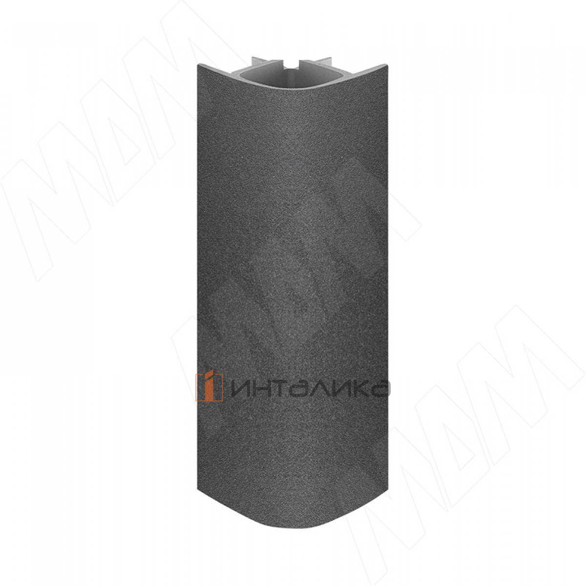 Уголок 90 градусов универсальный (высота 100), графит зернистый (19.0122R.10)