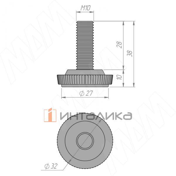 PI03.M10X30.BL