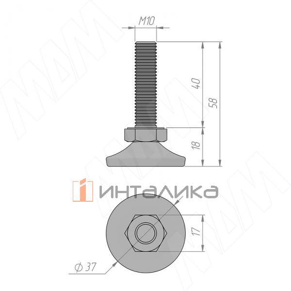 PI17.M10X40.BL