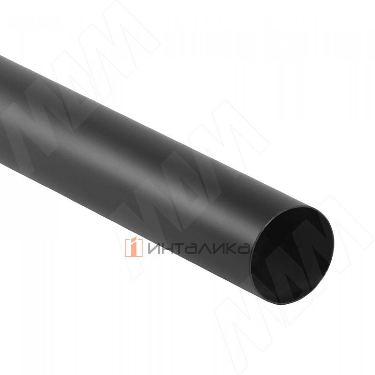 Труба круглая D60 мм, цвет черный, L-3000 (TR60BL-08)