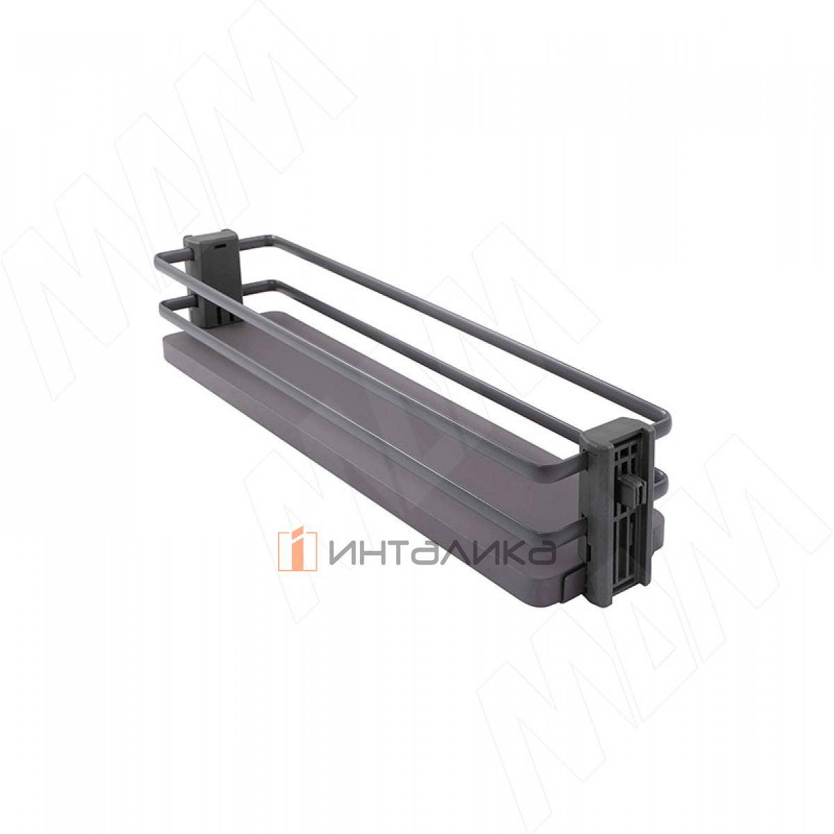 GALAXY корзина для крепления к выдвижной раме, фасад 150мм, графит (CC15ASOM10ASVGF)