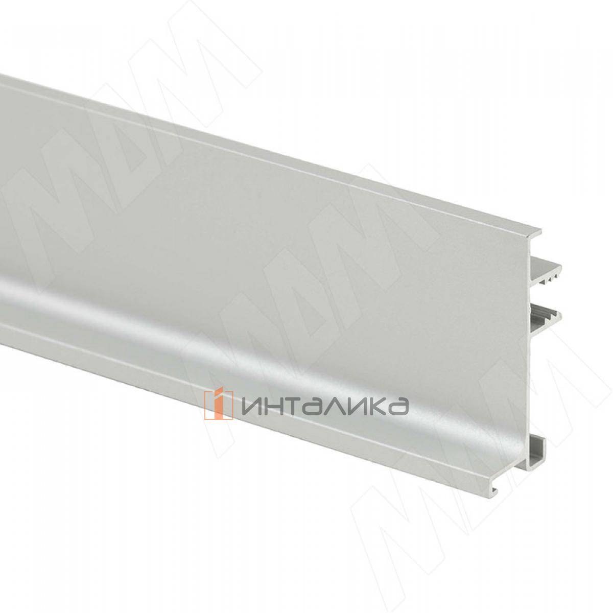 GOLATIME Универсальная профиль-ручка под столешницу, алюминий матовый, L-4200 (GL2.548A.4200.7F RU)