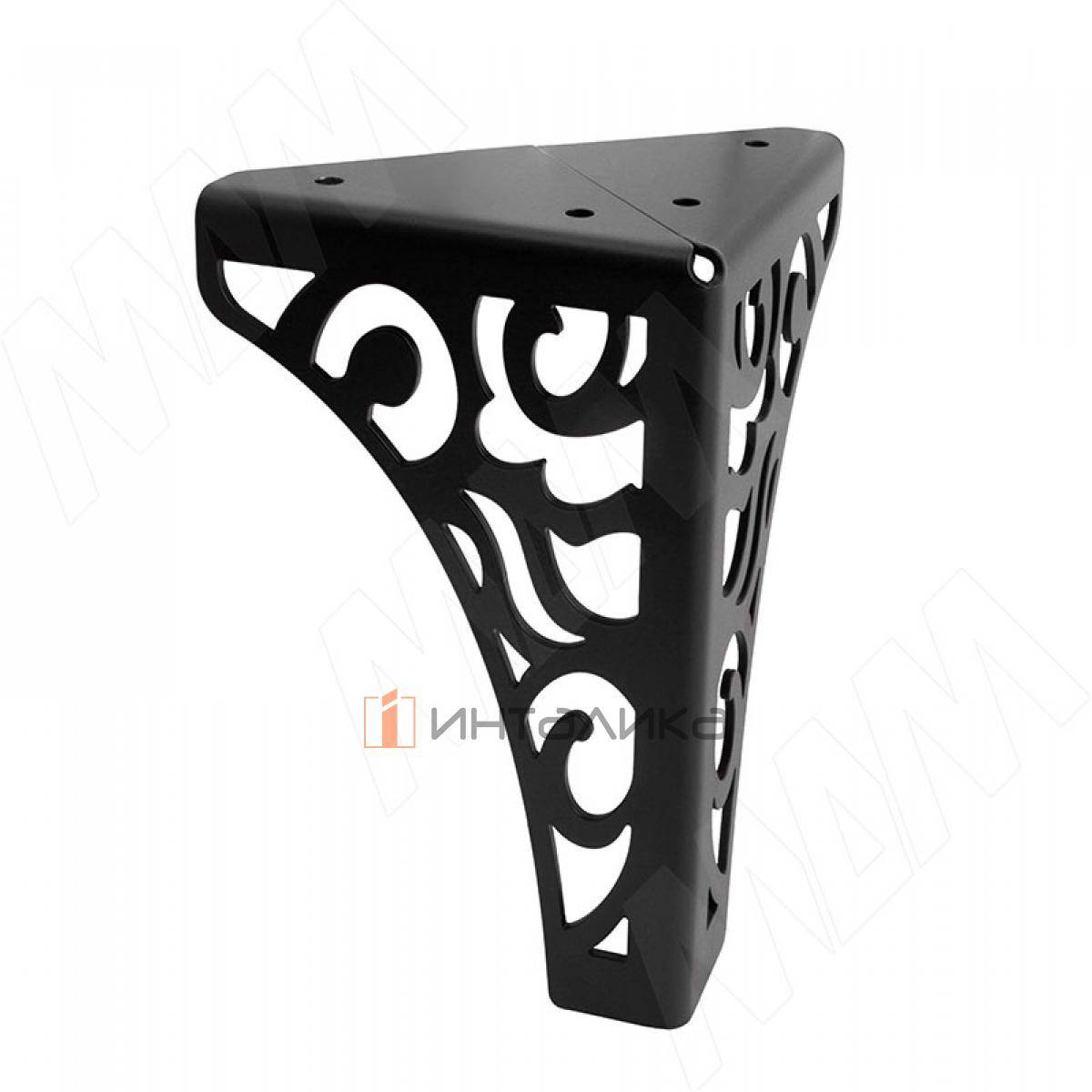 AVIGNON Опора декоративная Н150+13мм черный матовый (ADJ20.150.BL)