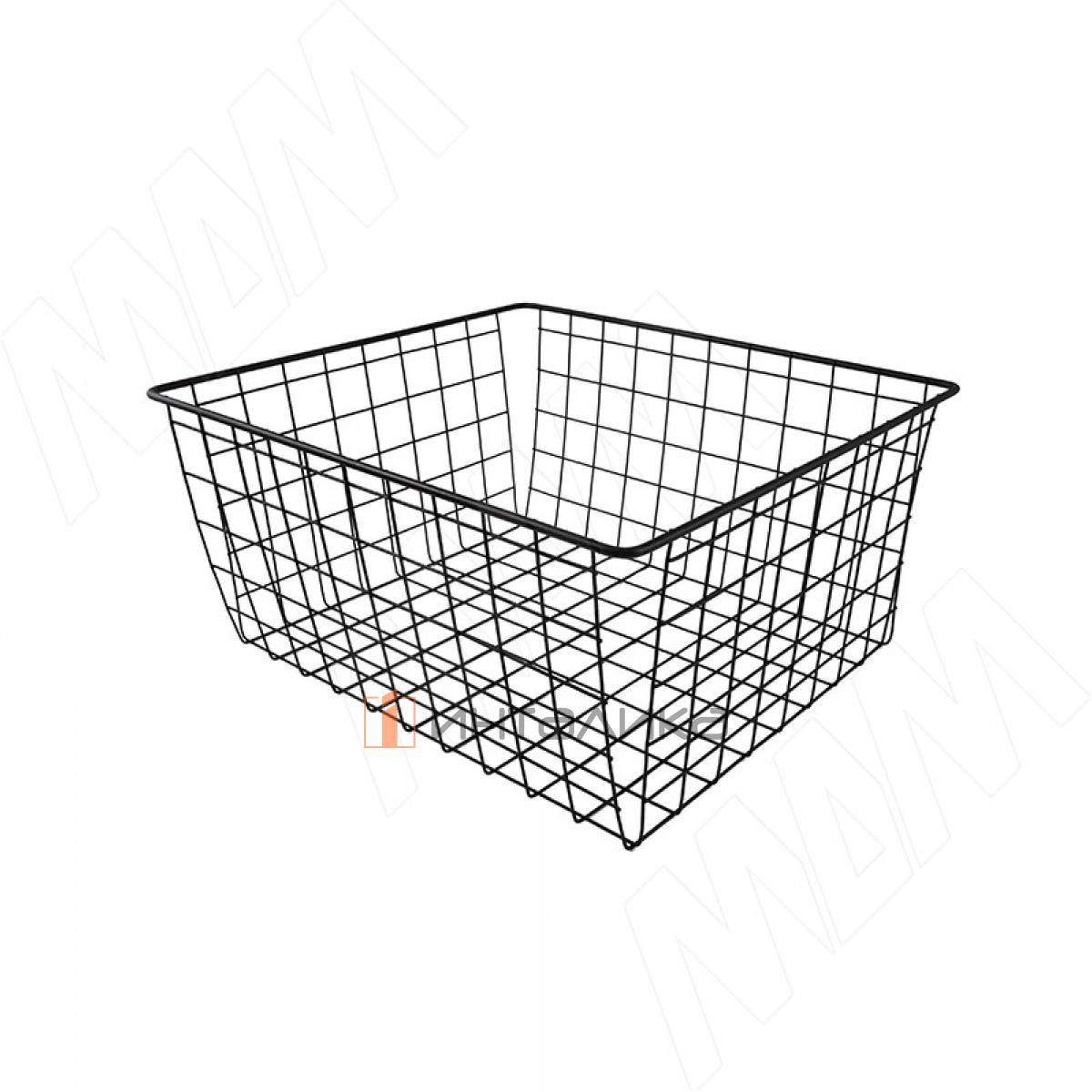 BASE Корзина сетчатая, 190x450x600 мм, черный (КС194560 ЧР)