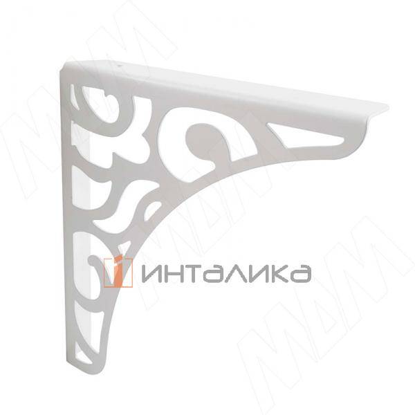 Авиньон / Avignon Менсолодержатель (L+R) для деревянных полок, белый матовый