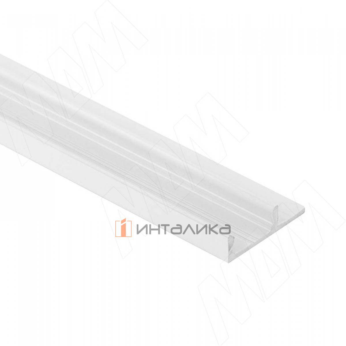Профиль SM6, накладной, белый матовый, 24,5х6мм, L-2000