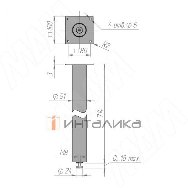 LDA50X50/710 WT