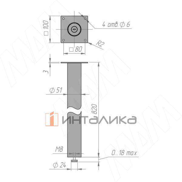 LDA50X50/820 BLC