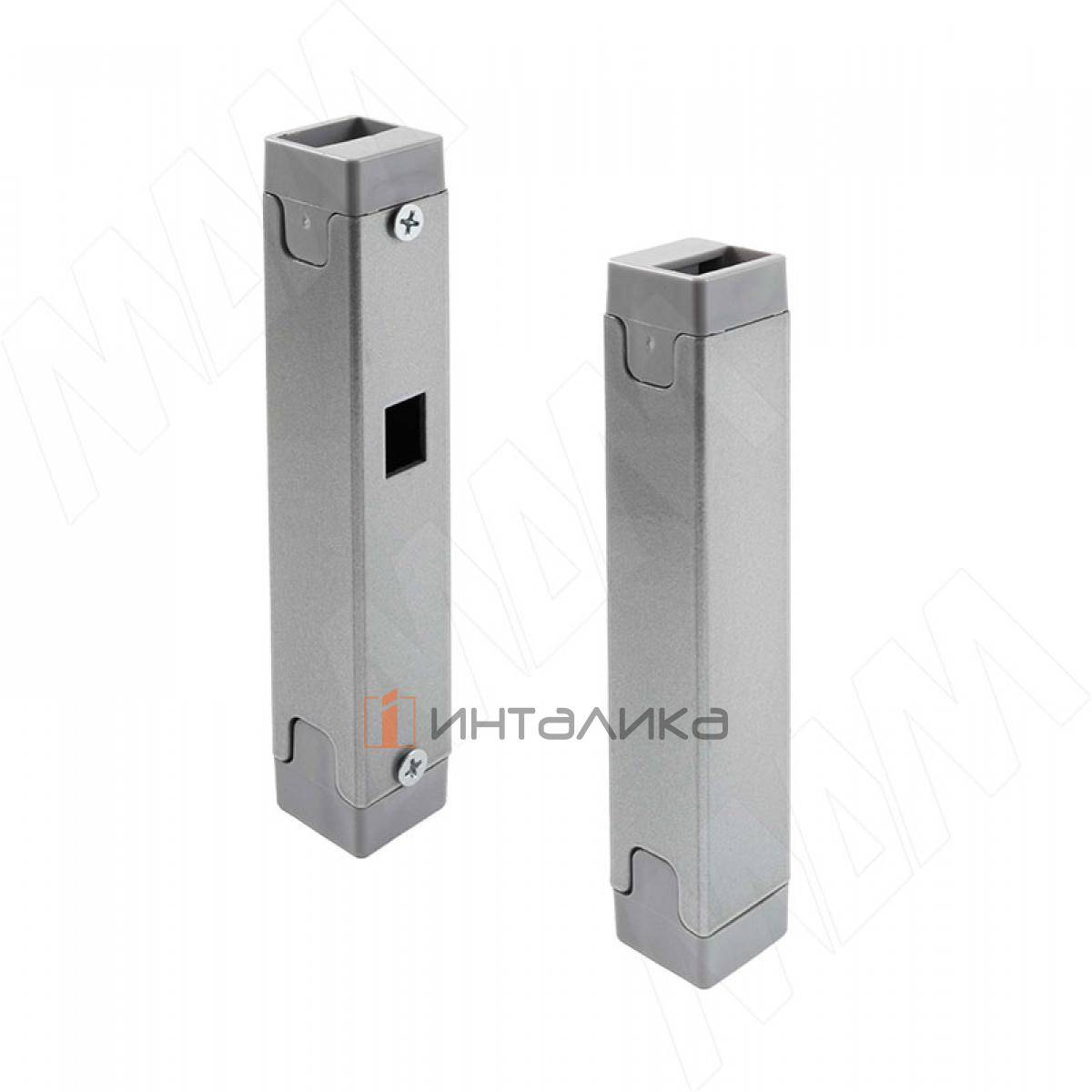 Комплект адаптеров корзины (2шт) для рамы системы колонна, цвет серый