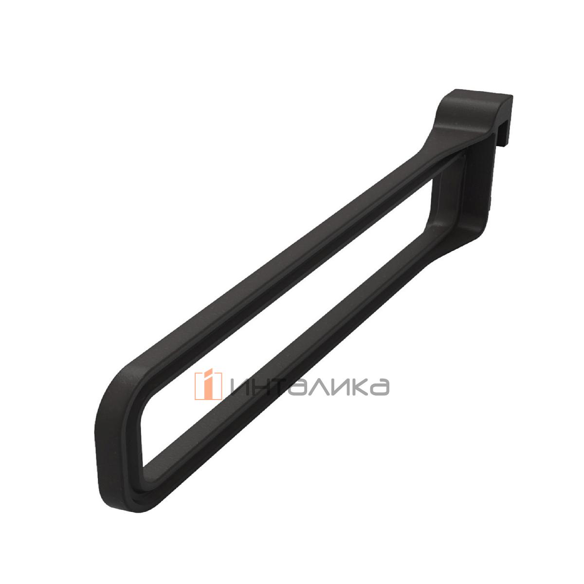 Вешалка двухуровневая съемная 450, КЕССЕБЁМЕР / KESSEBOHMER Конеро, D 475, размер 30x380x93, черный