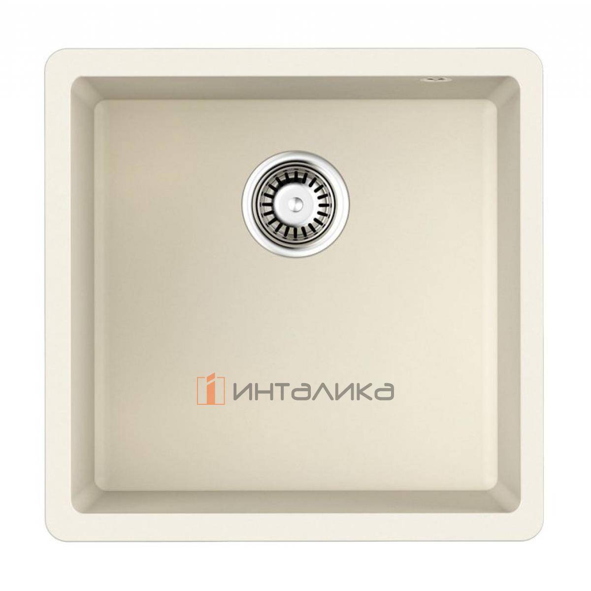 Мойка Omoikiri BOSEN 44-U Tetogranit, 500, под столешницу, белый