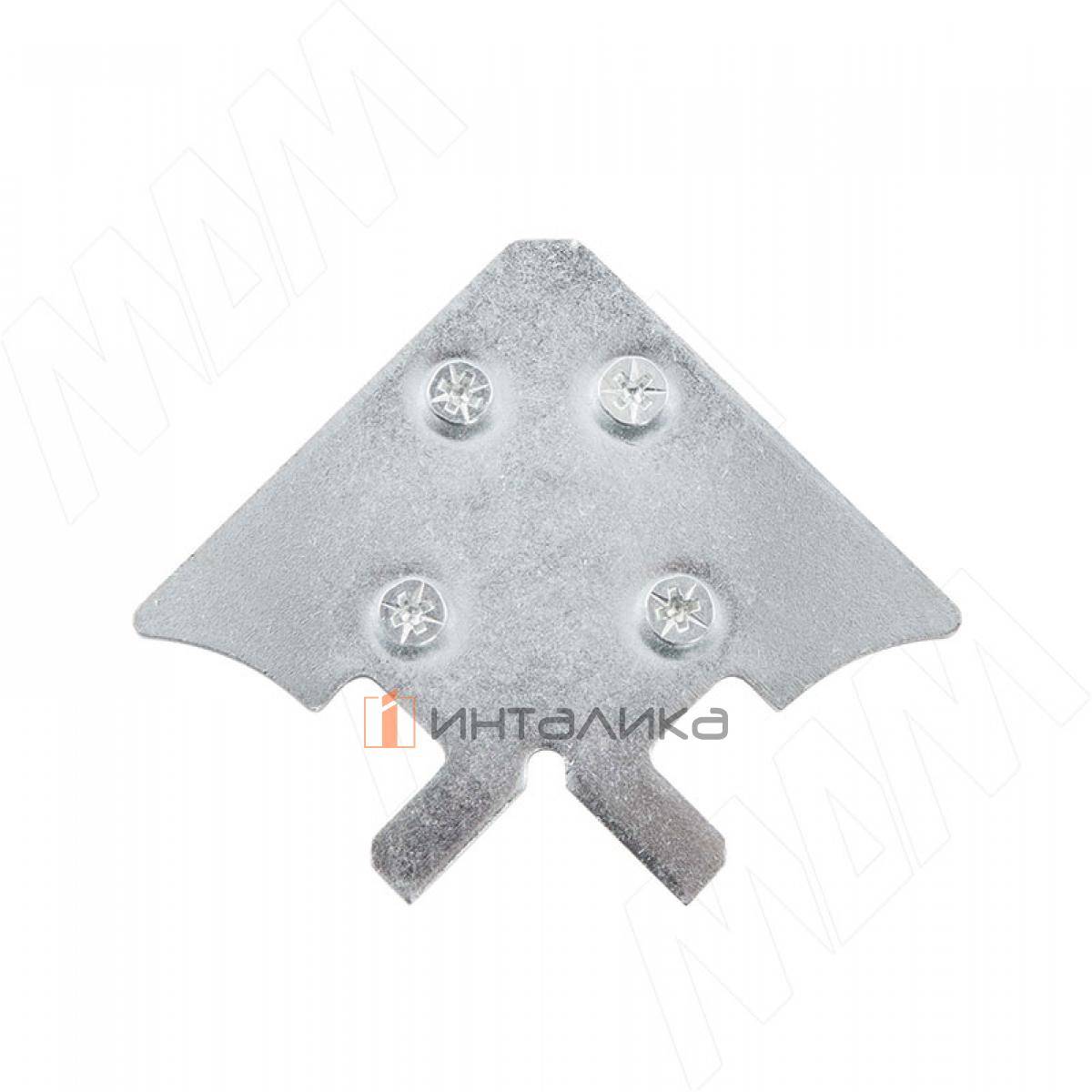 INTEGRO Уголок для сборки широкого рамочного профиля, 4 отверстия