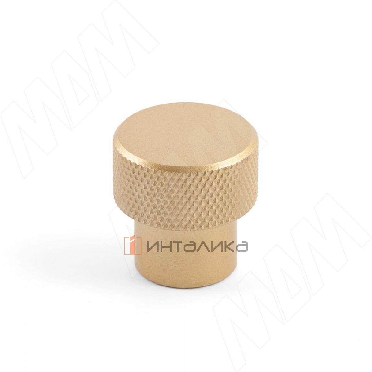 Ручка-кнопка золото матовое