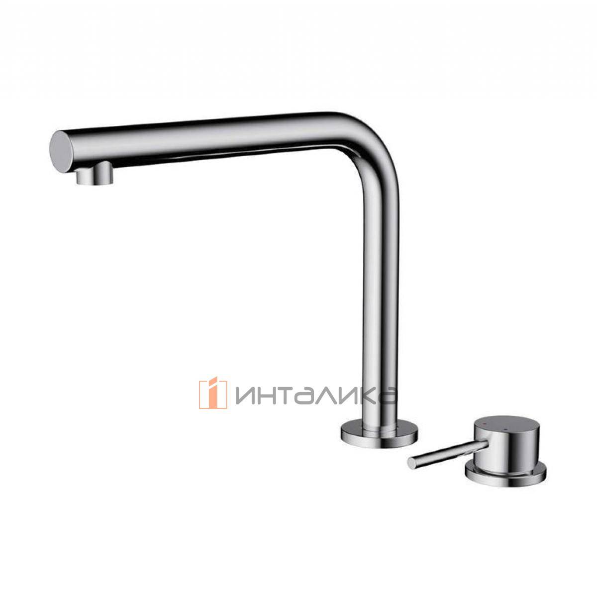 Смеситель-трансформер Omoikiri NARA установка под окно, хром