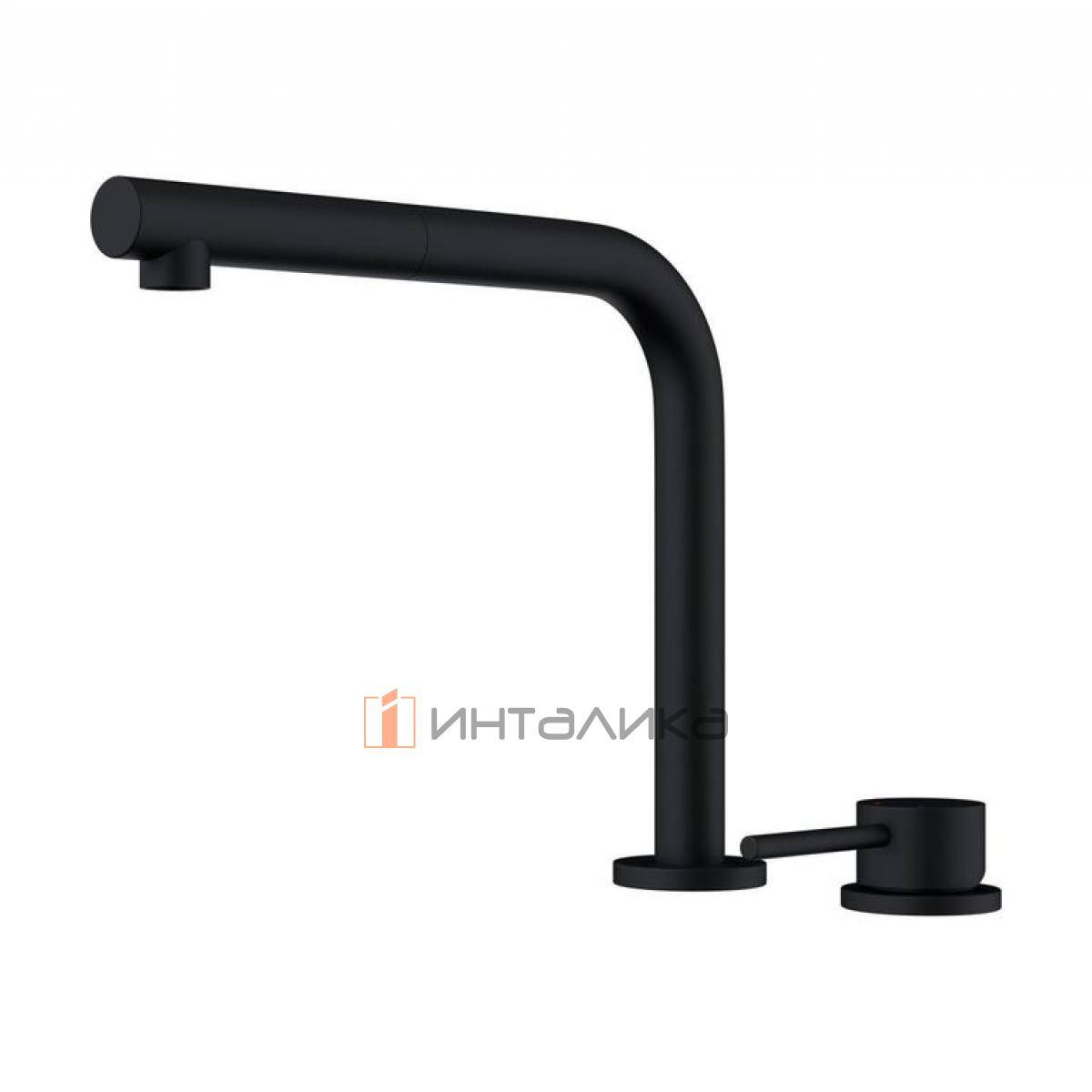 Смеситель-трансформер Omoikiri NARA-S установка под окно, с выдвижным шлангом, графит