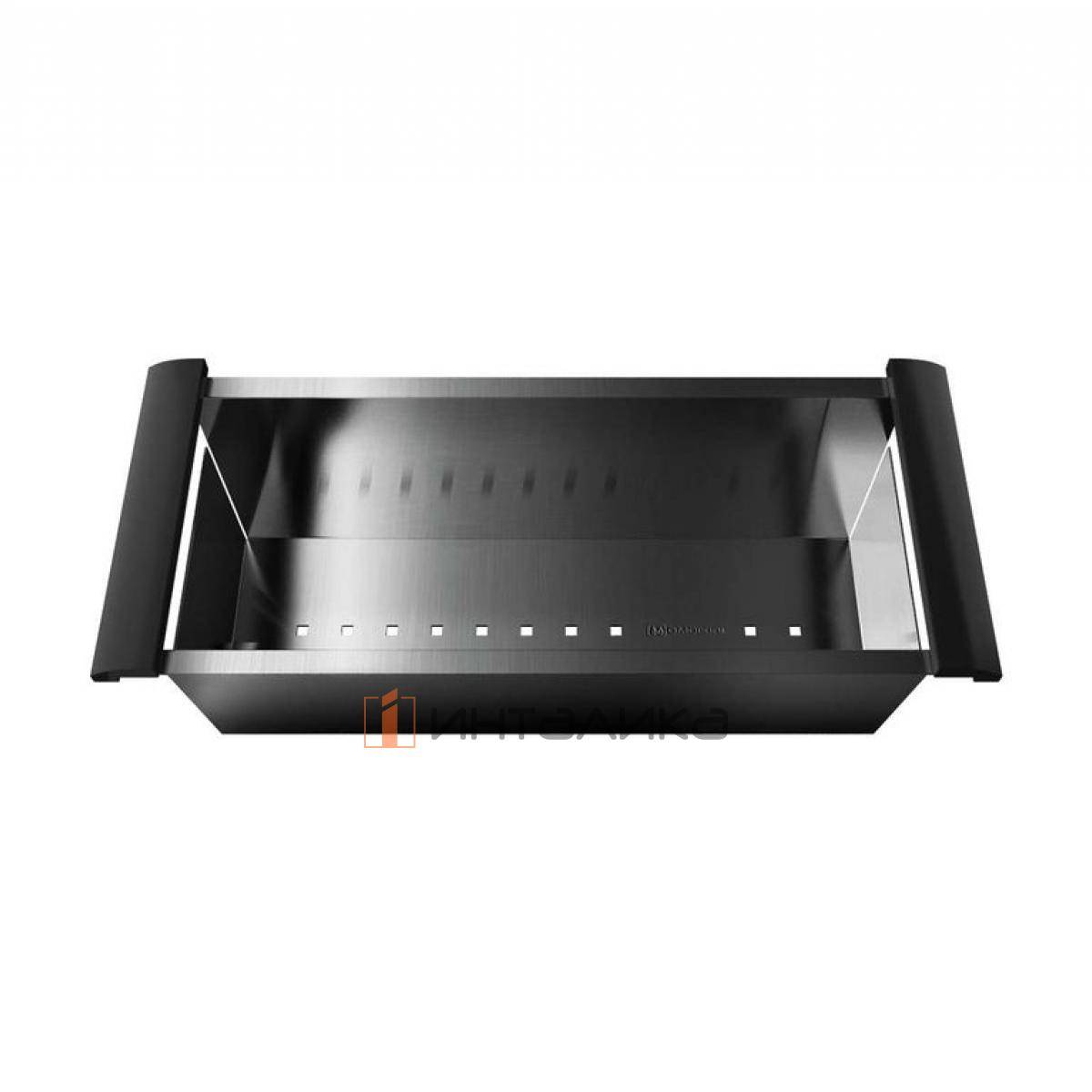 Коландер Omoikiri CO-02, 425х190х111 мм, вороненая сталь