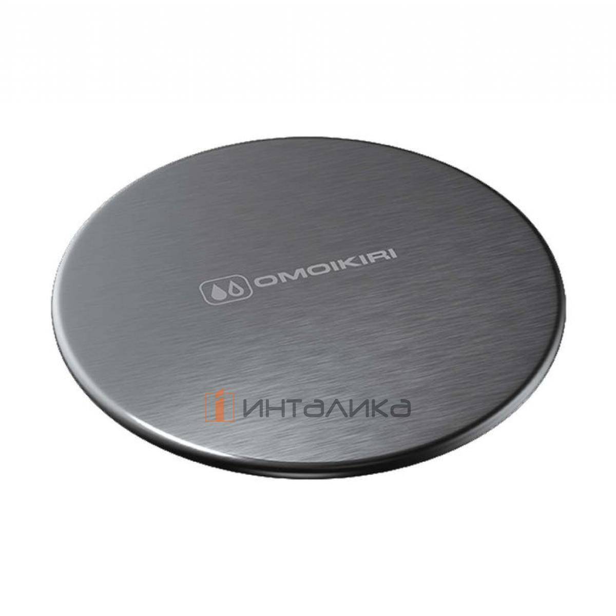 Декоративный элемент для корзинчатого вентиля Omoikiri DEC, вороненая сталь