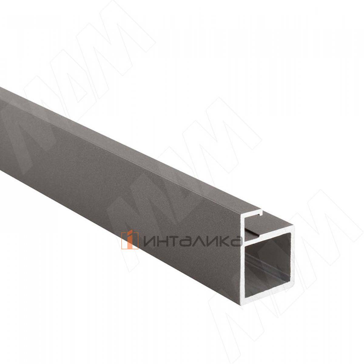 SECRET MAXI Профиль рамочный узкий, графит, L-3000