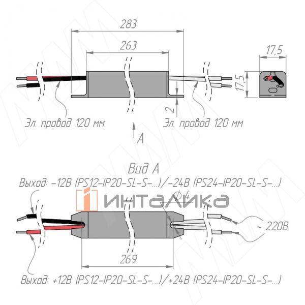 PS12-IP20-SL-S-36W