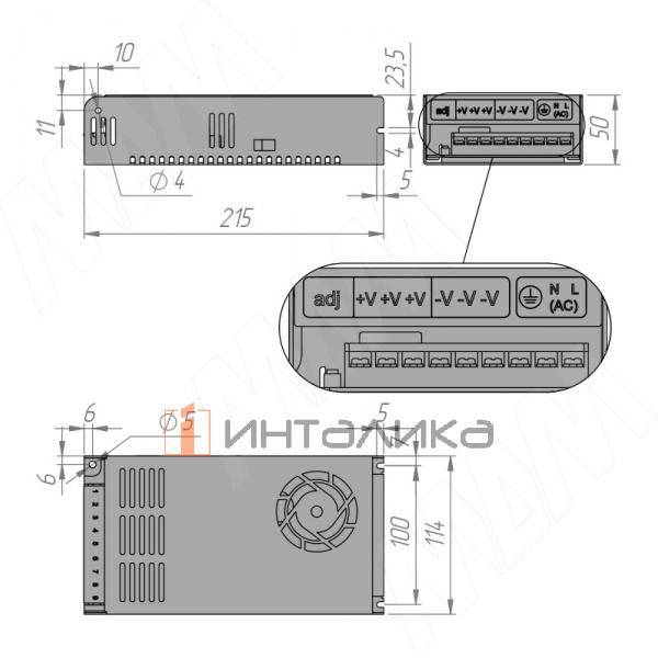 PS12-IP20-ST-360W