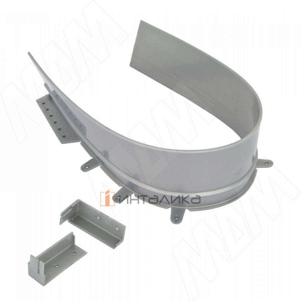 Задняя стенка для п-образного ящика (ДСП 16мм), цвет серый